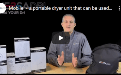 Mobile ~ a Portable Dryer Unit That Can Be Used and Stored Anywhere