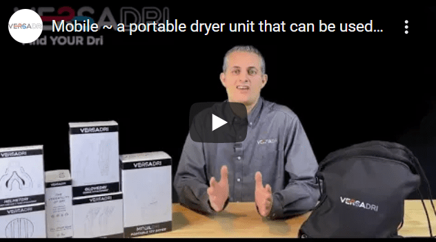 Mobile ~ a Portable Dryer Unit That Can Be Used and Stored Anywhere