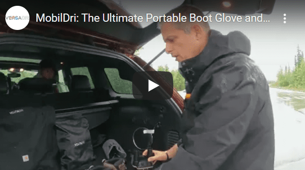 MobilDri: The Ultimate Portable Boot Glove and Shoe Dryer from VersaDri